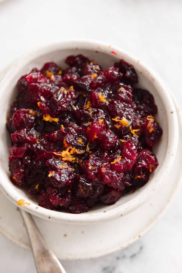 secret ingredient cranberry sauce