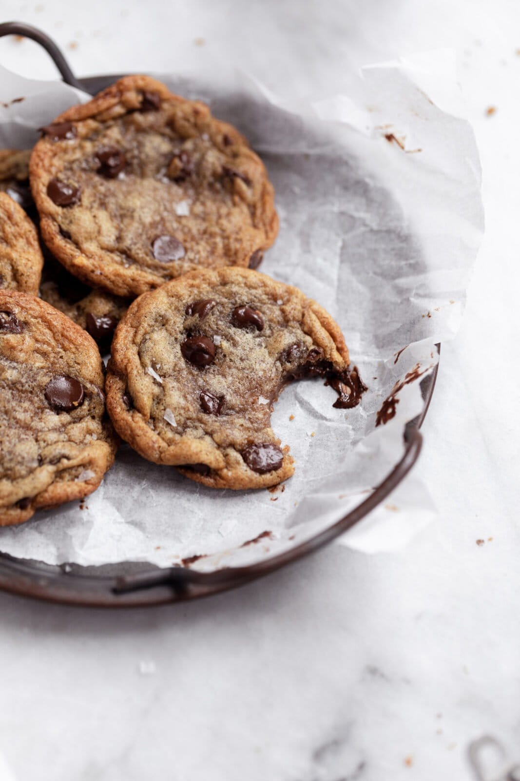 banana bread chocolate chip cookies vegan