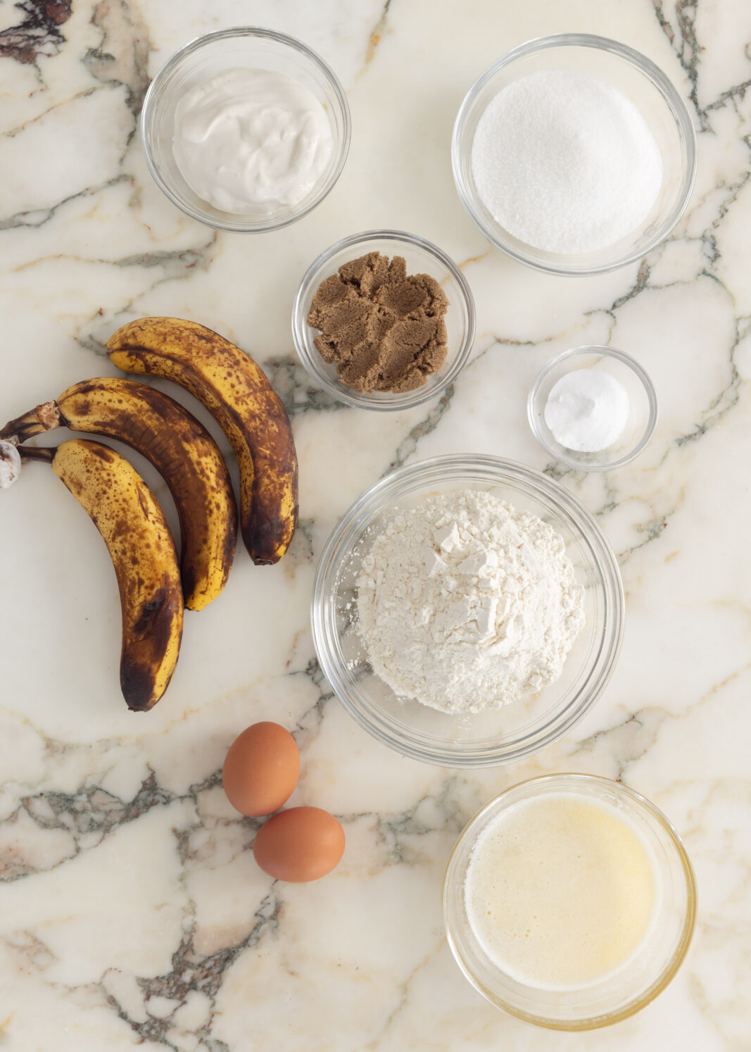 banana bread ingredients