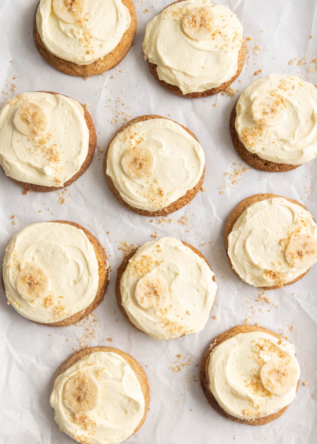 banana cream pie cookies
