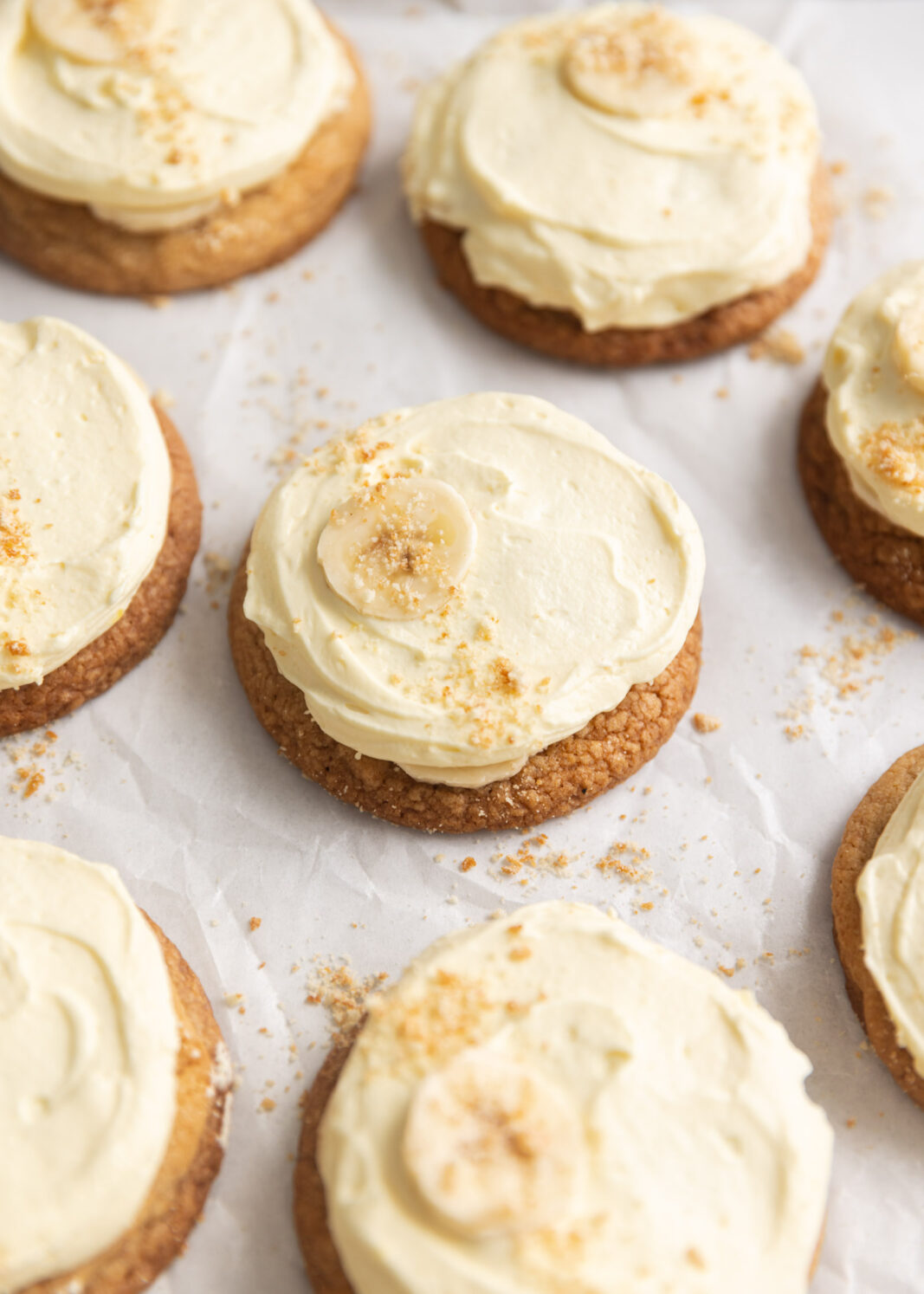 banana cream pie cookies