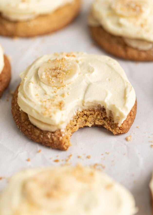 banana cream pie cookies