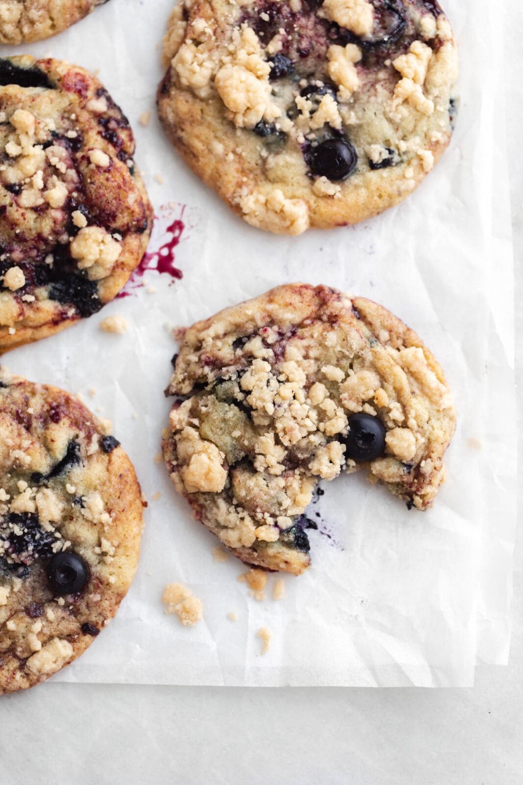 blueberry muffin cookies