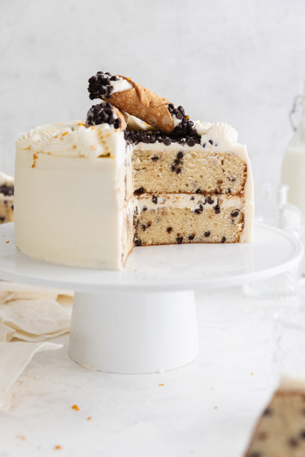 cannoli cake
