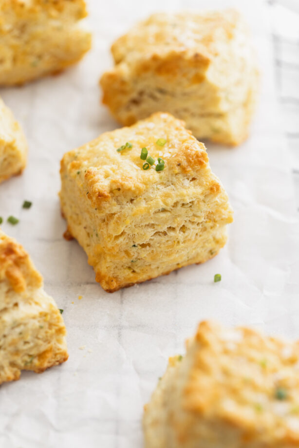 cheddar chive scones