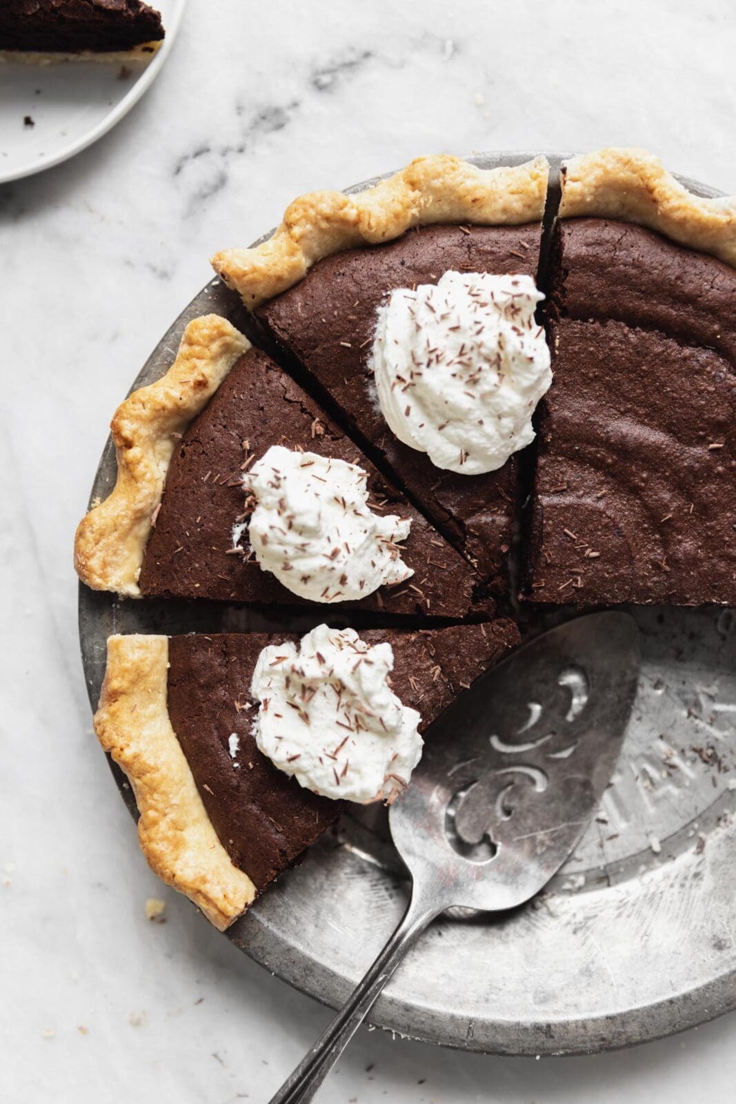 chocolate brownie pie