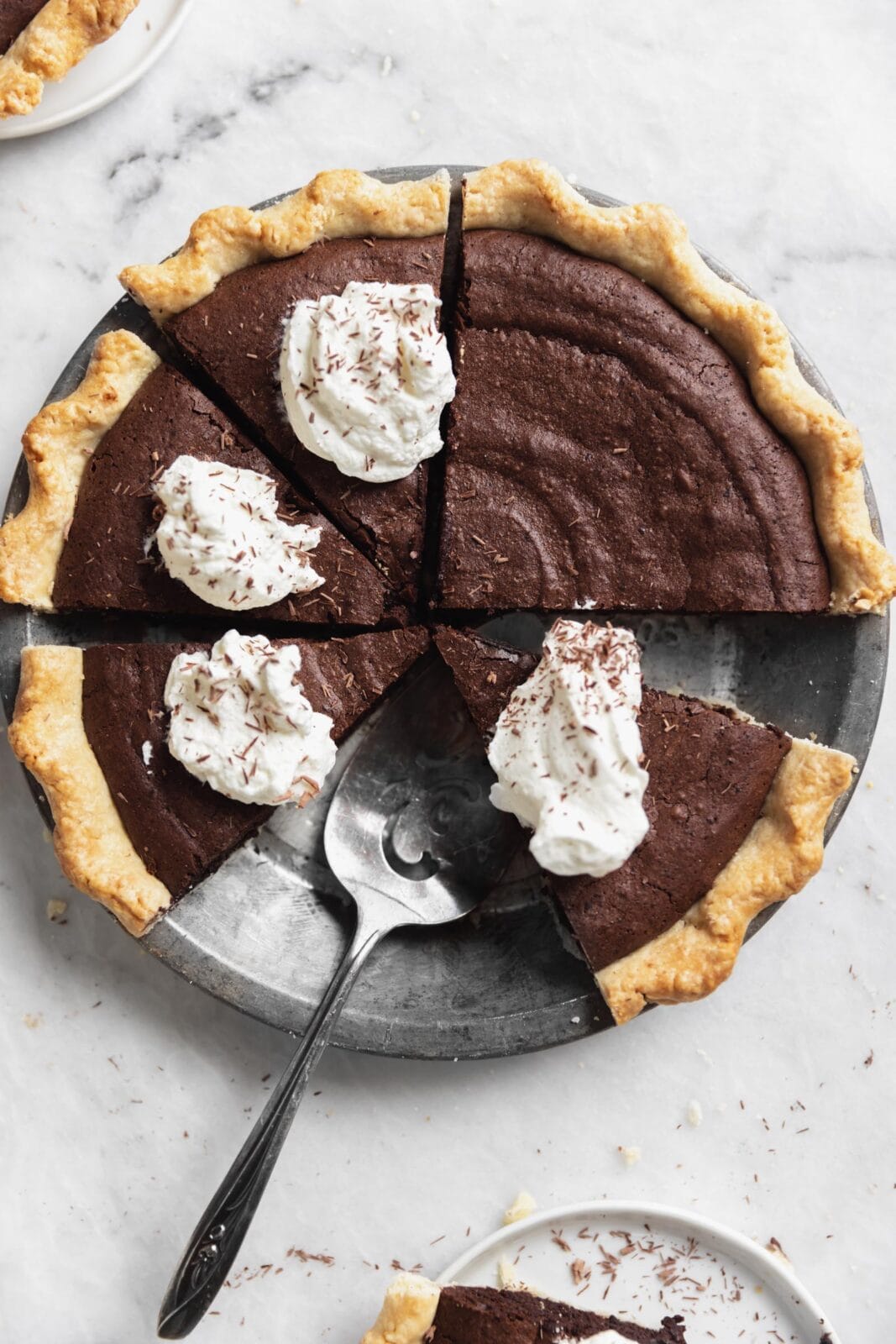 chocolate fudge brownie pie