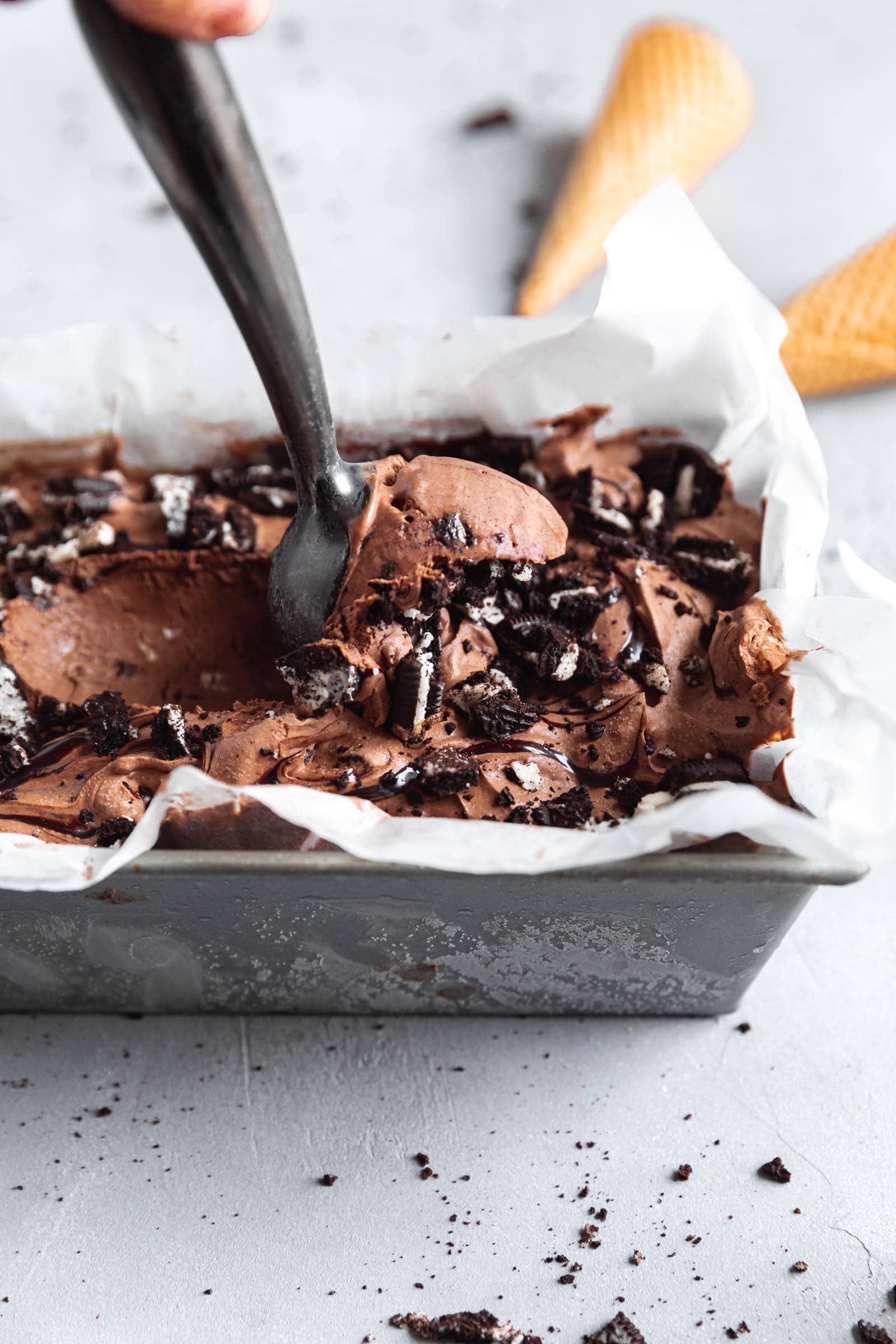 no churn oreo ice cream