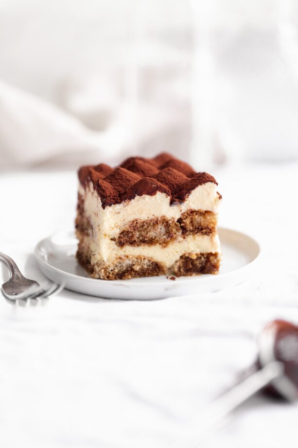 classic tiramisu with mascarpone and lady fingers