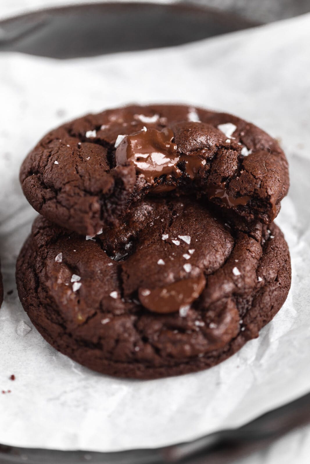 double chocolate cookies