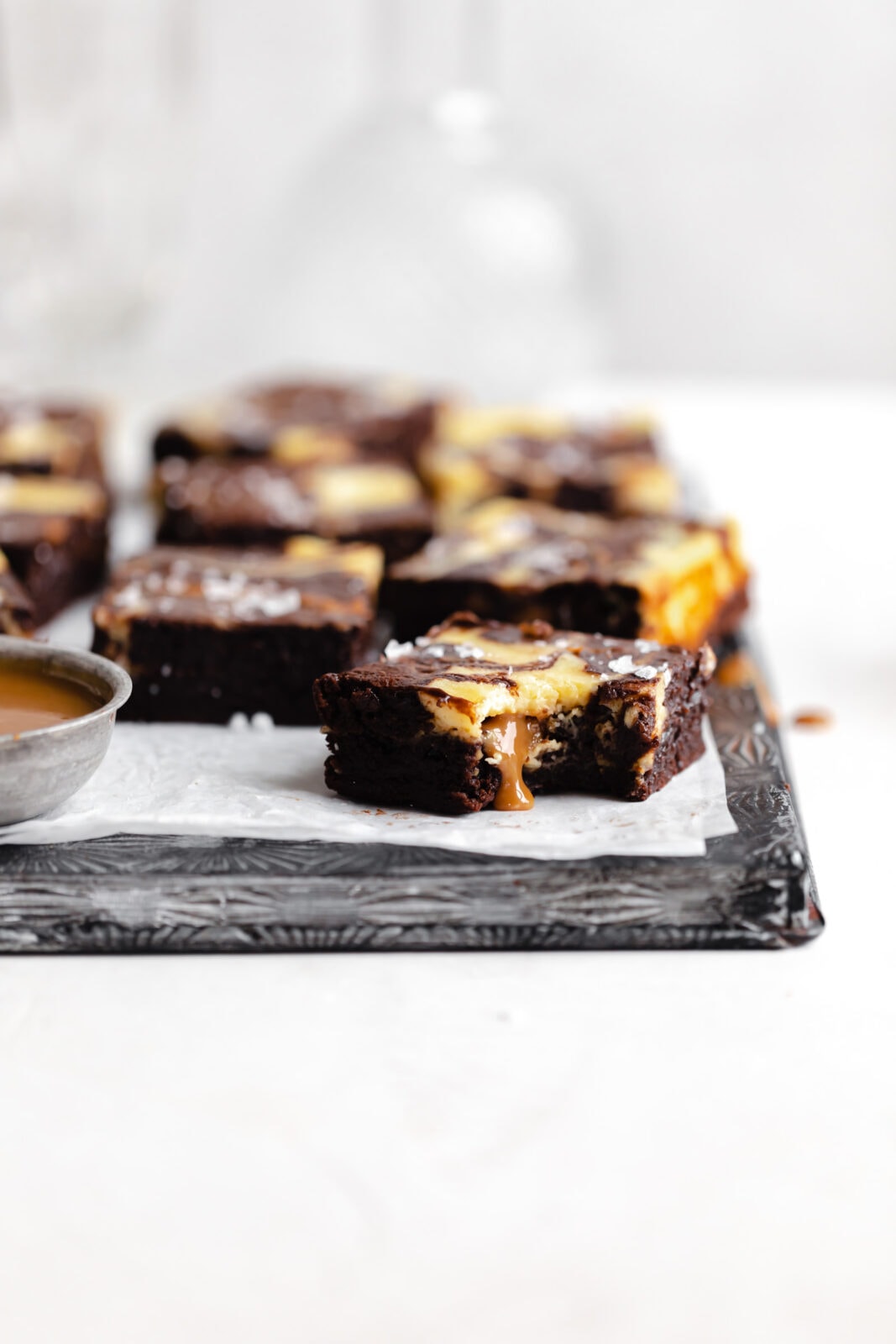dulce de leche cheesecake brownies