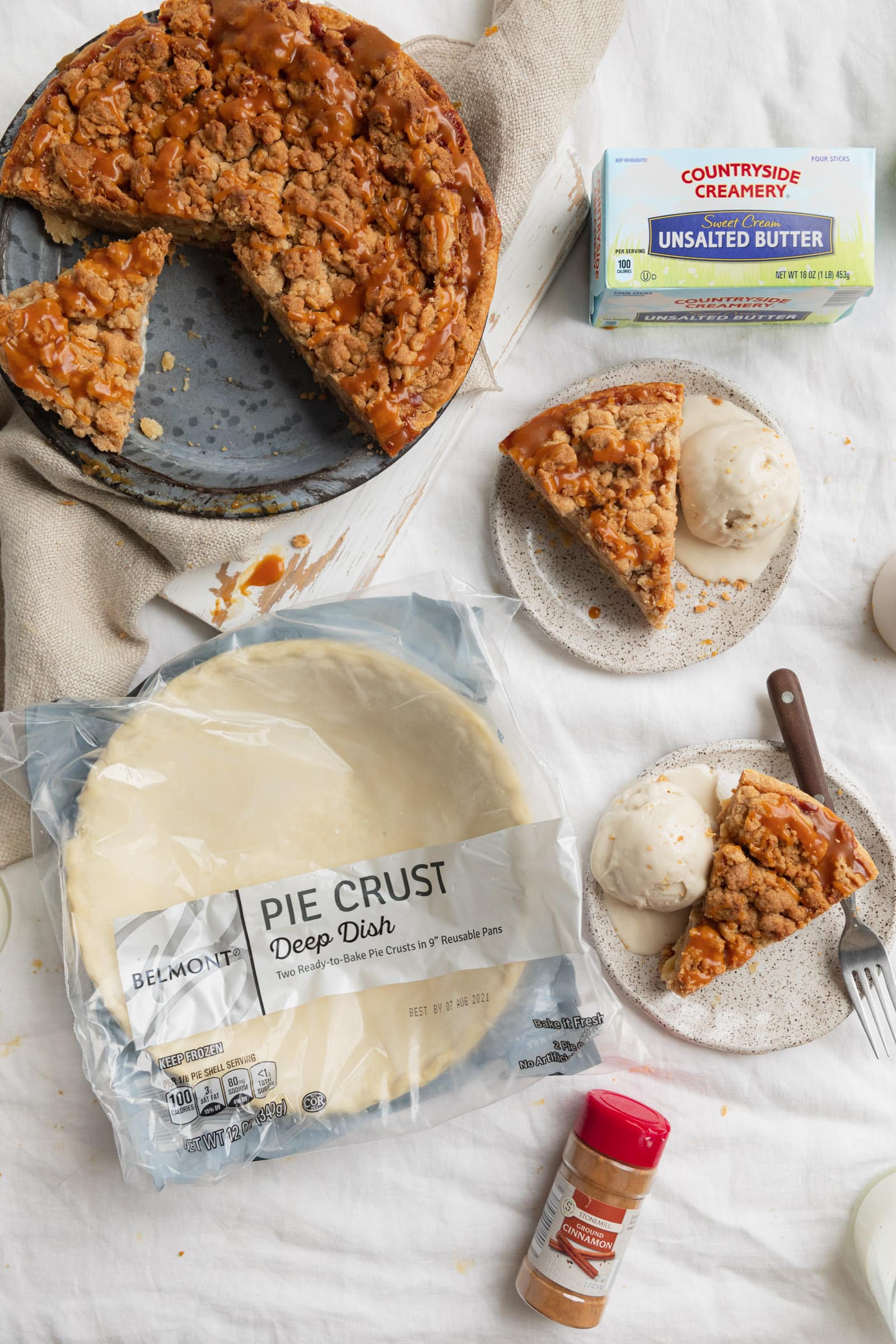 dutch caramel apple pie