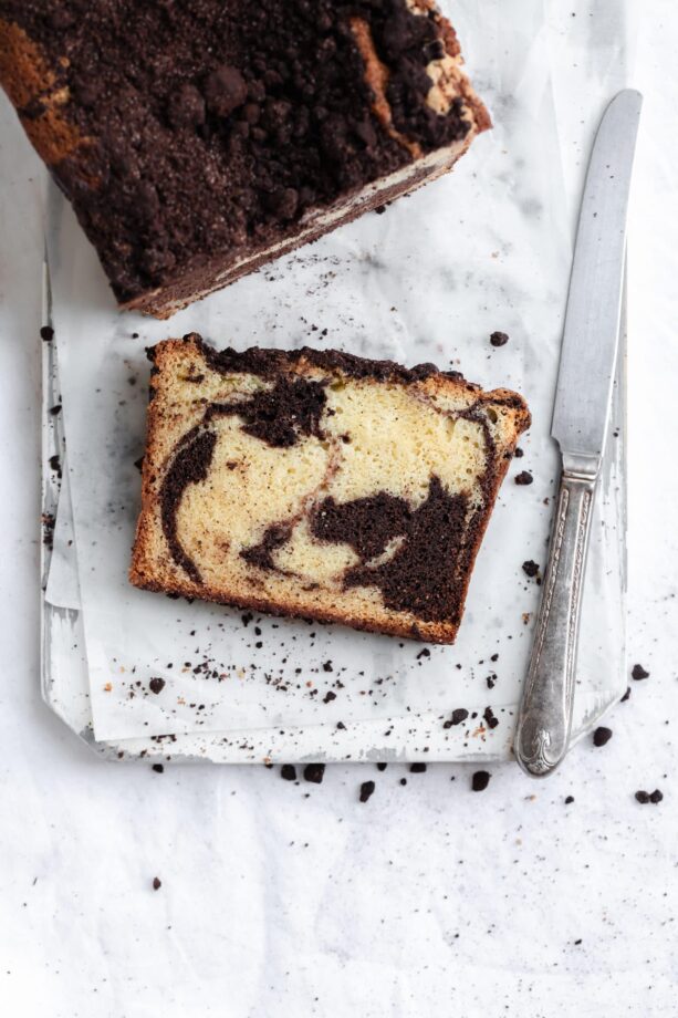 espresso marble cake