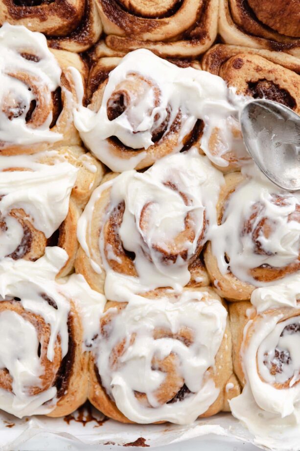 gingerbread cinnamon rolls aka the perfect holiday cinnamon rolls