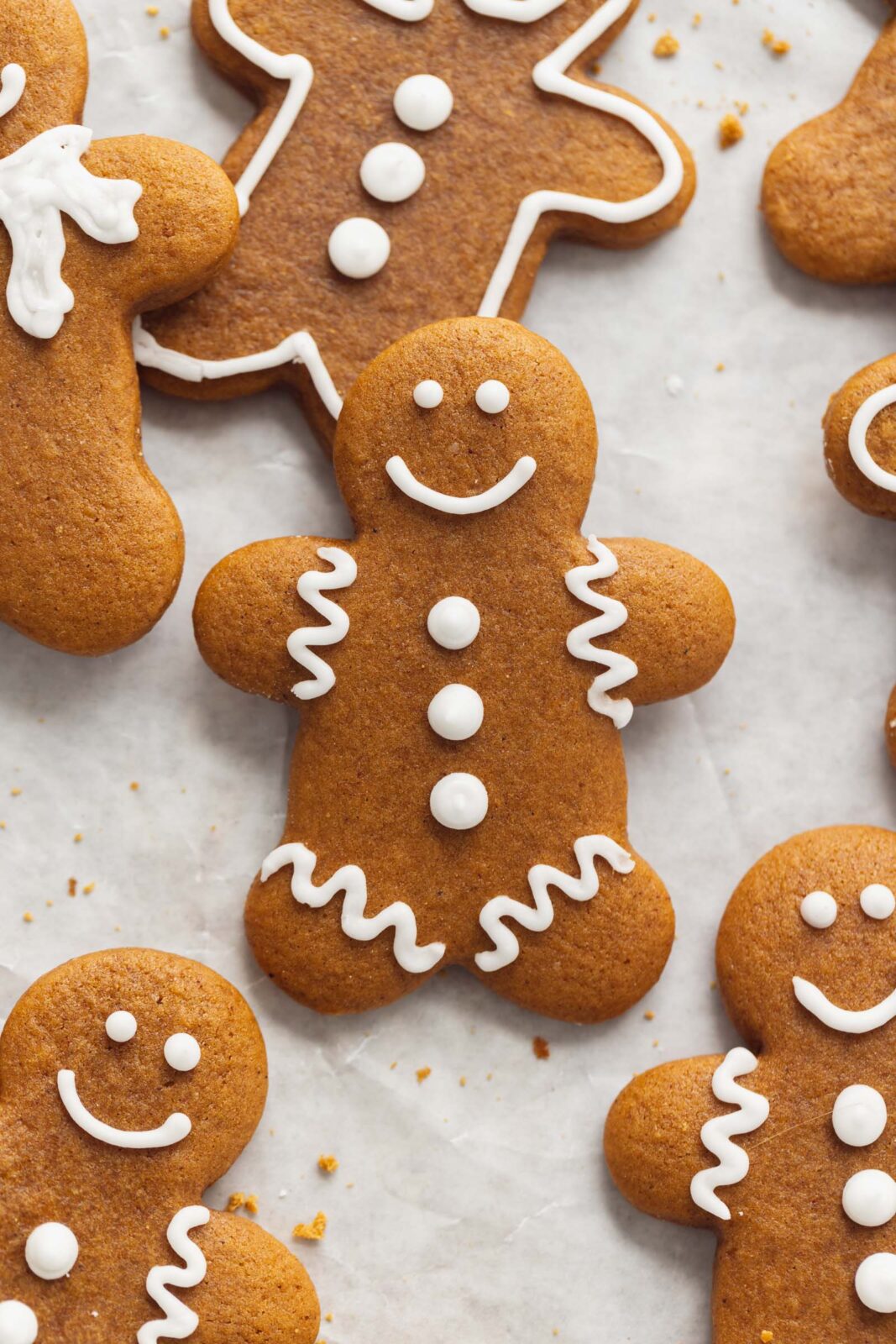 soft and chewy gingerbread men
