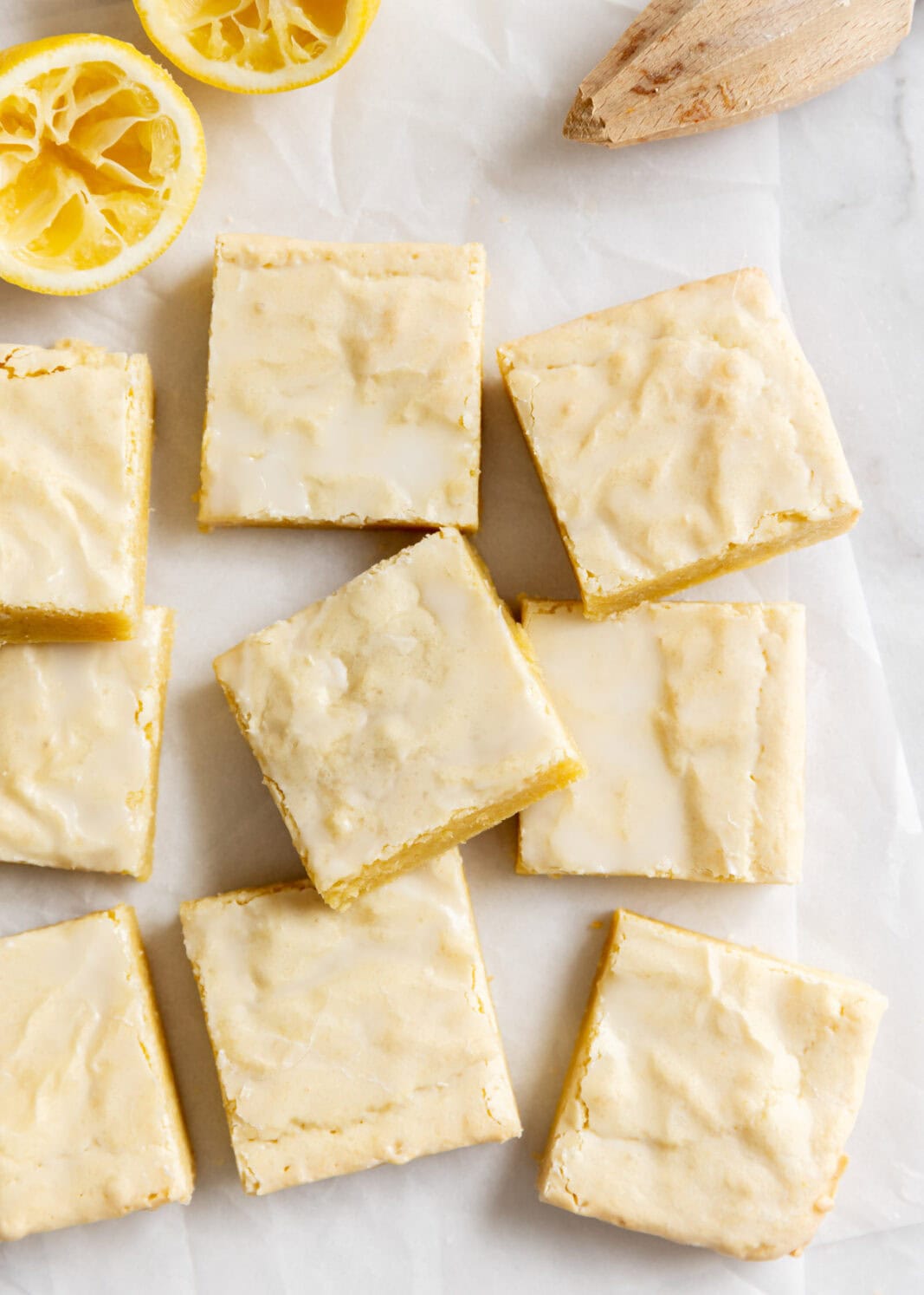 lemon brownies