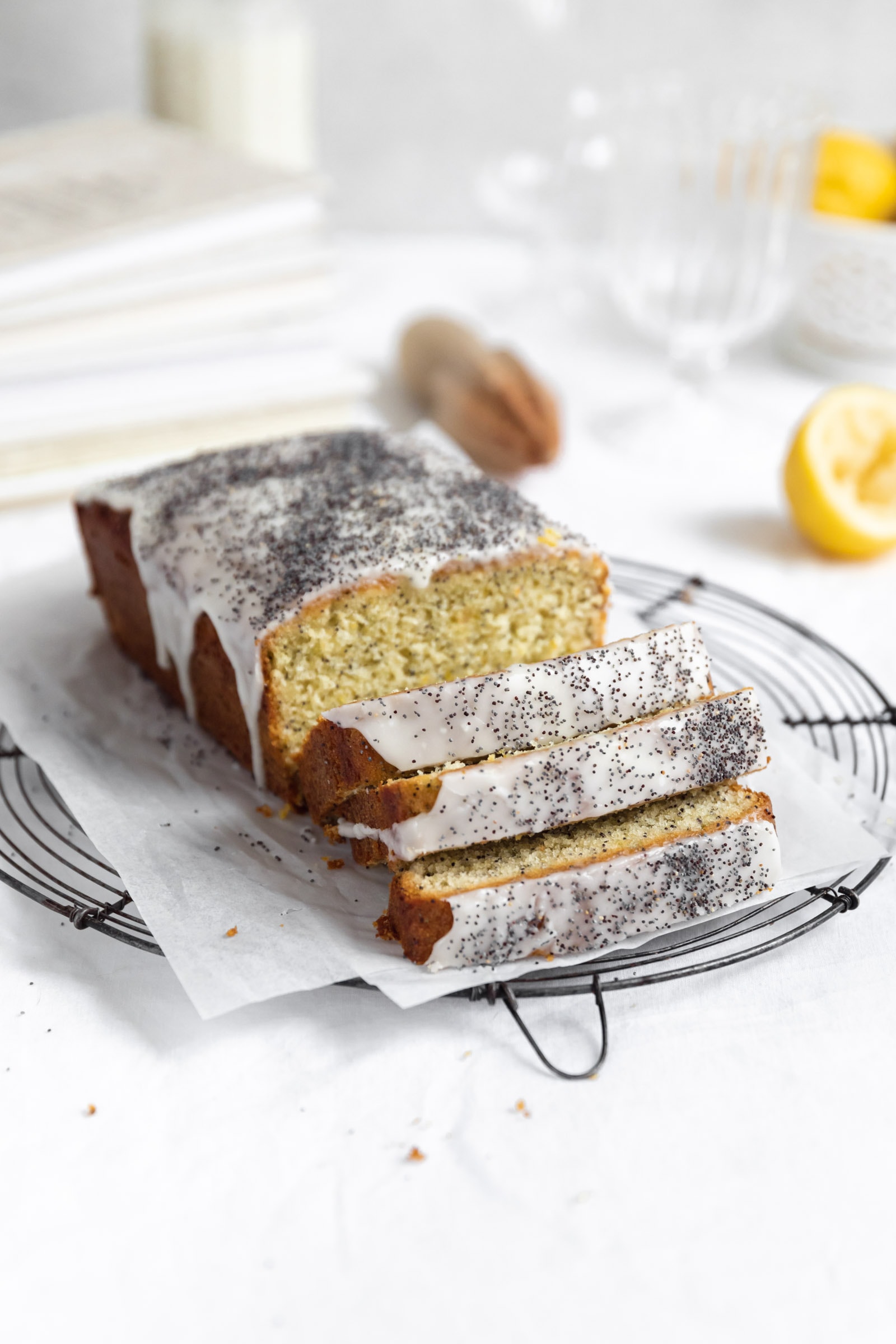 lemon poppyseed loaf cake