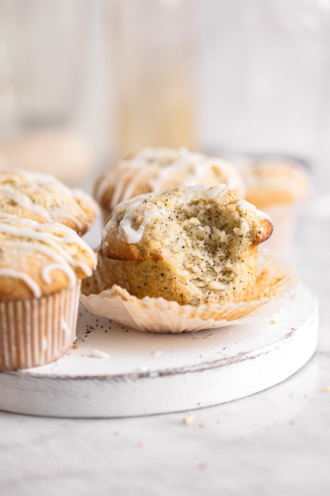 lemon poppy seed muffins