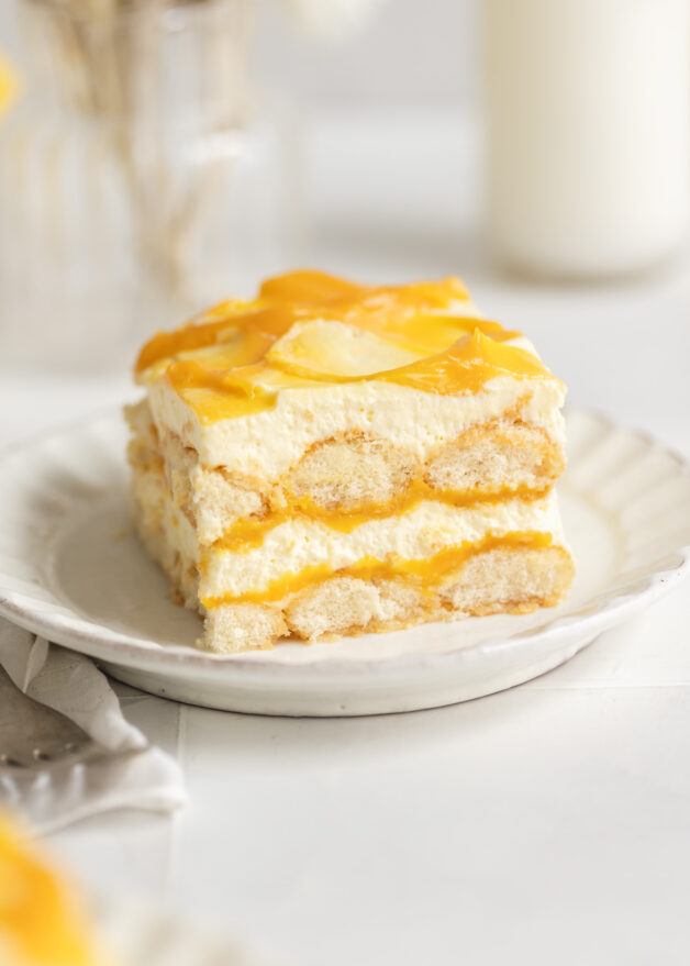 homemade lemon tiramisu