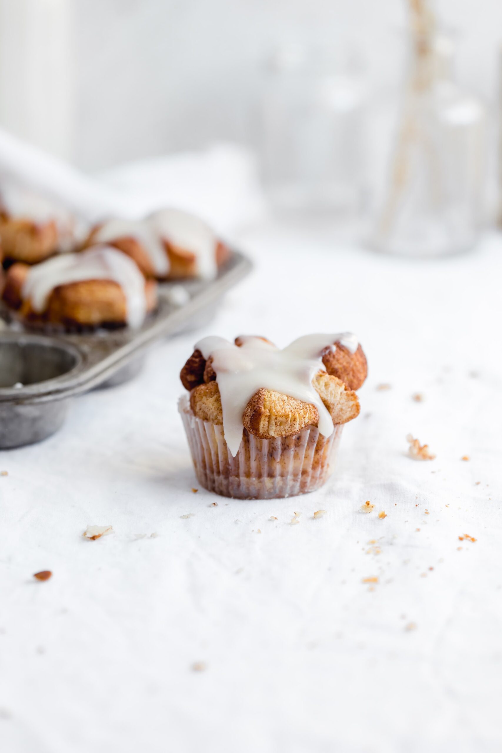 cinnamon sugar biscuit monkey bread muffin