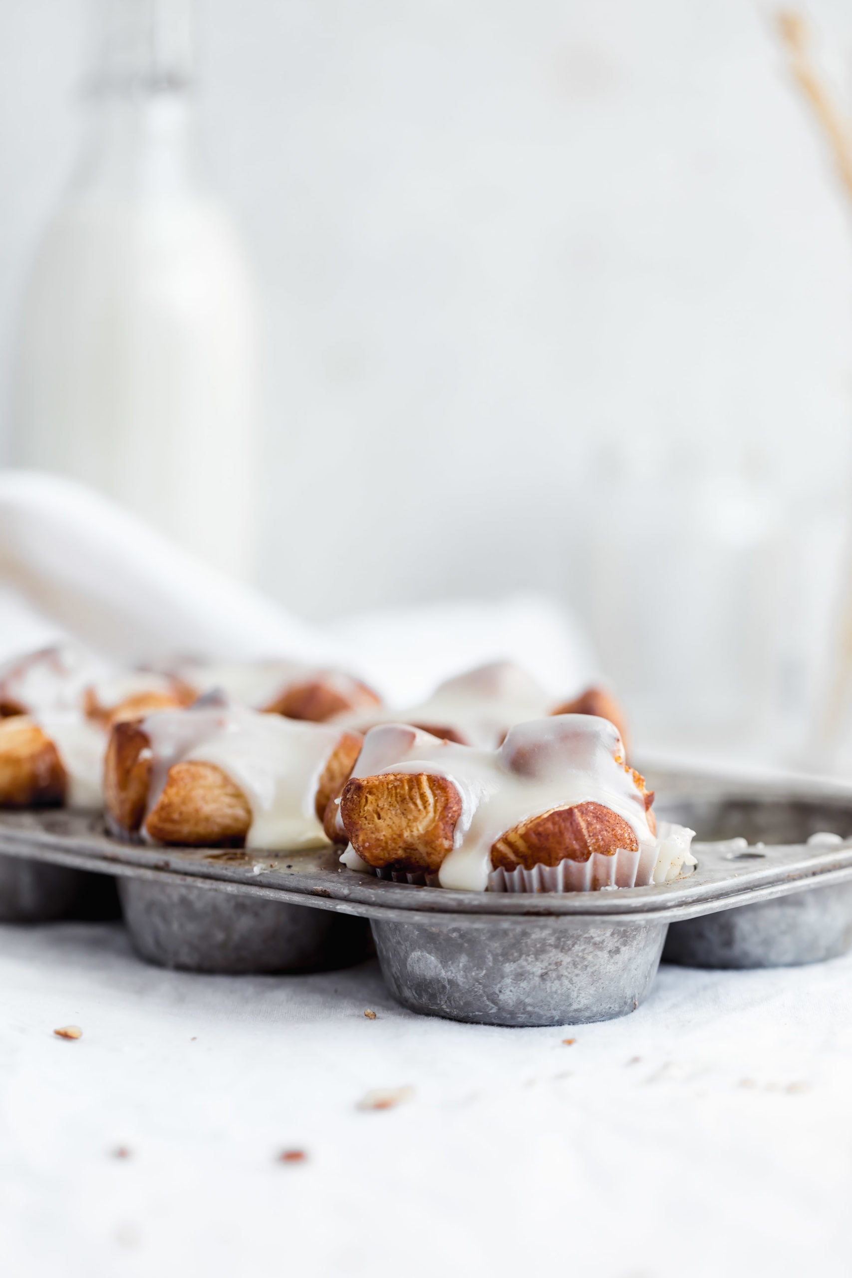 cinnamon sugar individual monkey bread muffins