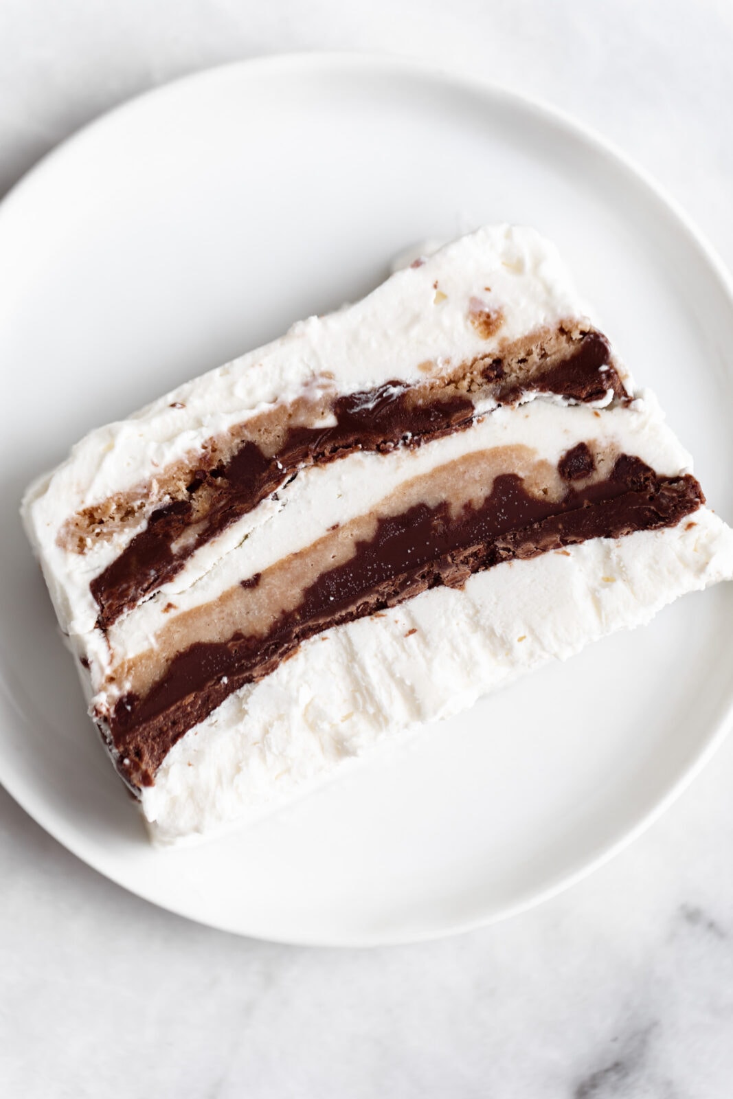 nutella chocolate chip cookie ice box cake