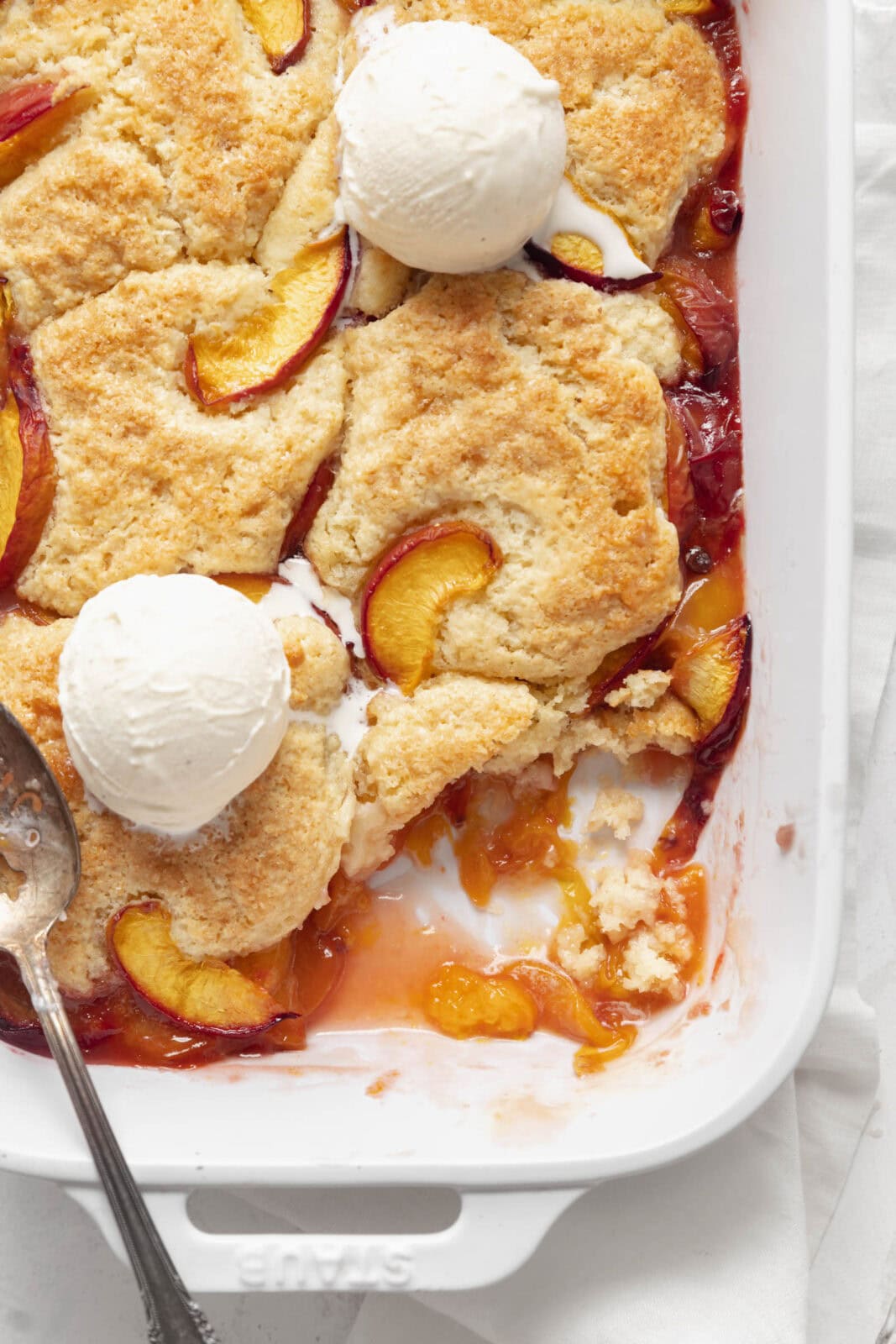 peach cobbler