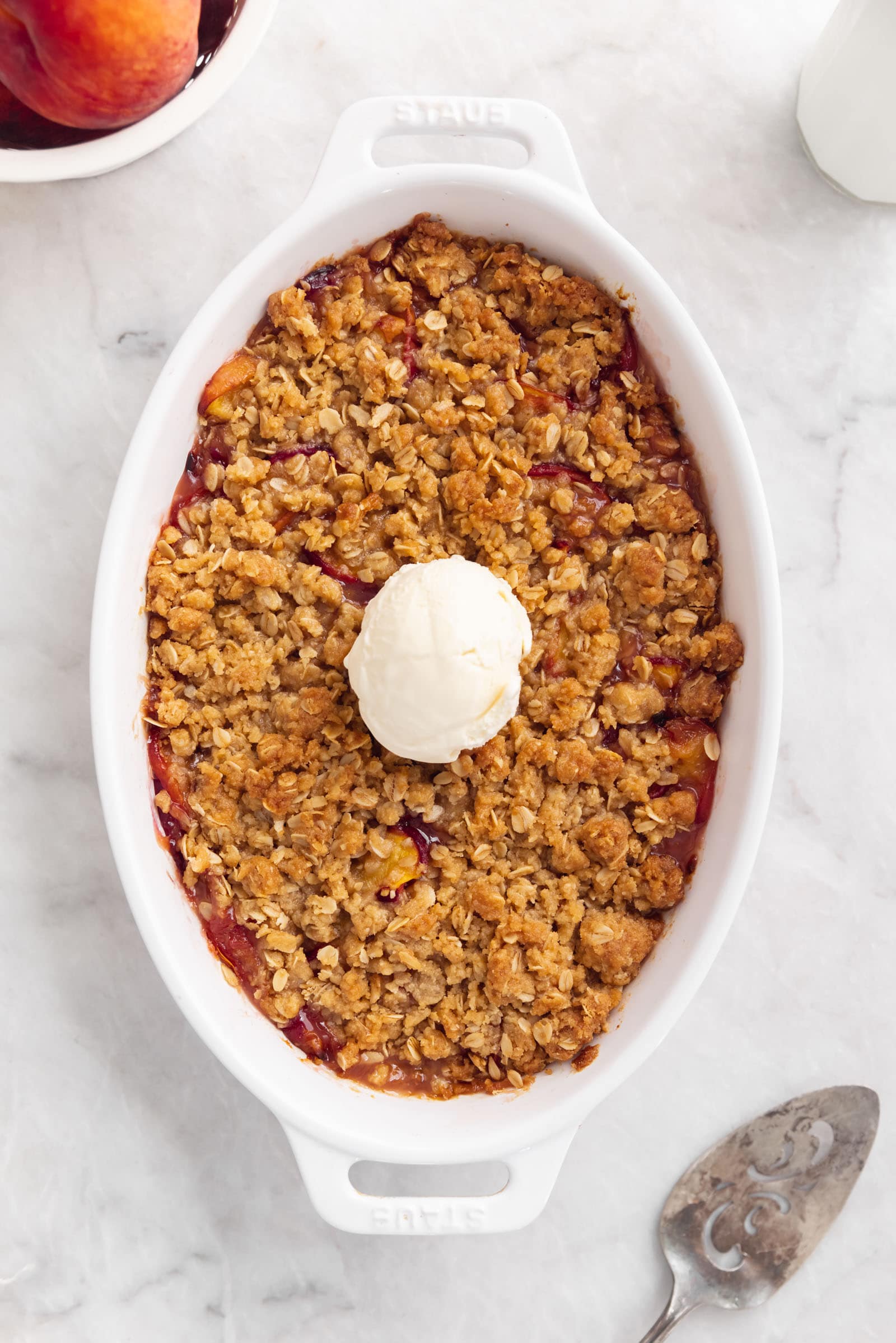 peach crisp