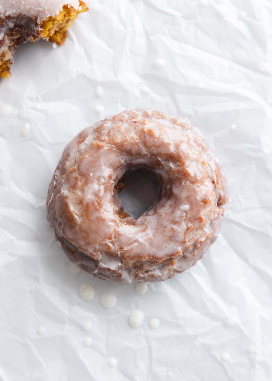 homemade pumpkin donuts