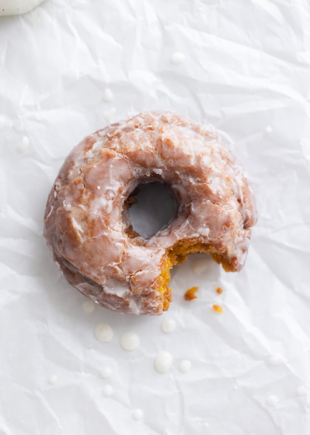 homemade pumpkin donuts