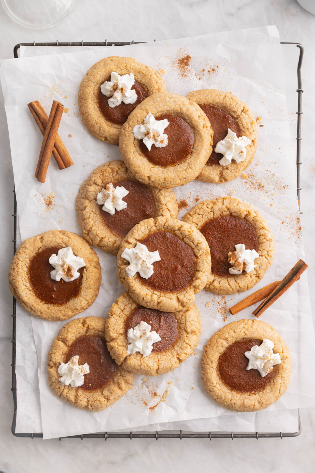 pumpkin pie cookies