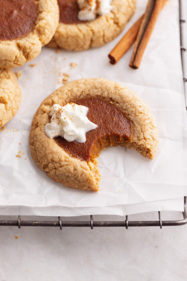 pumpkin pie cookies