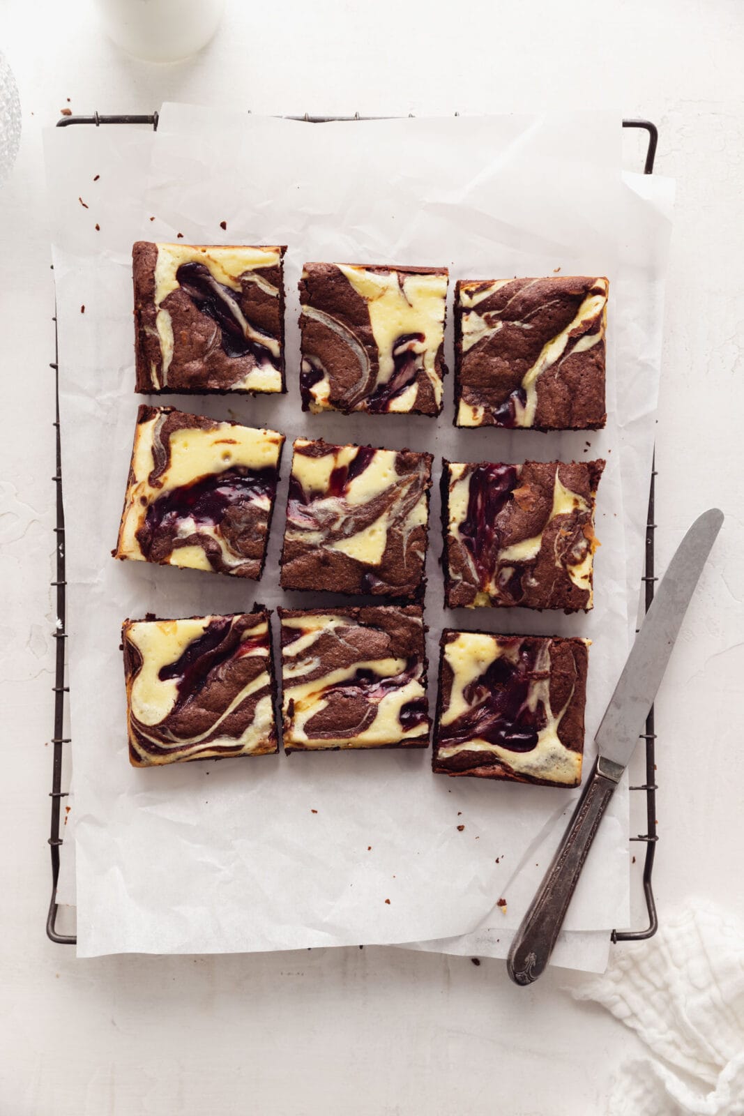 raspberry cheesecake brownies 