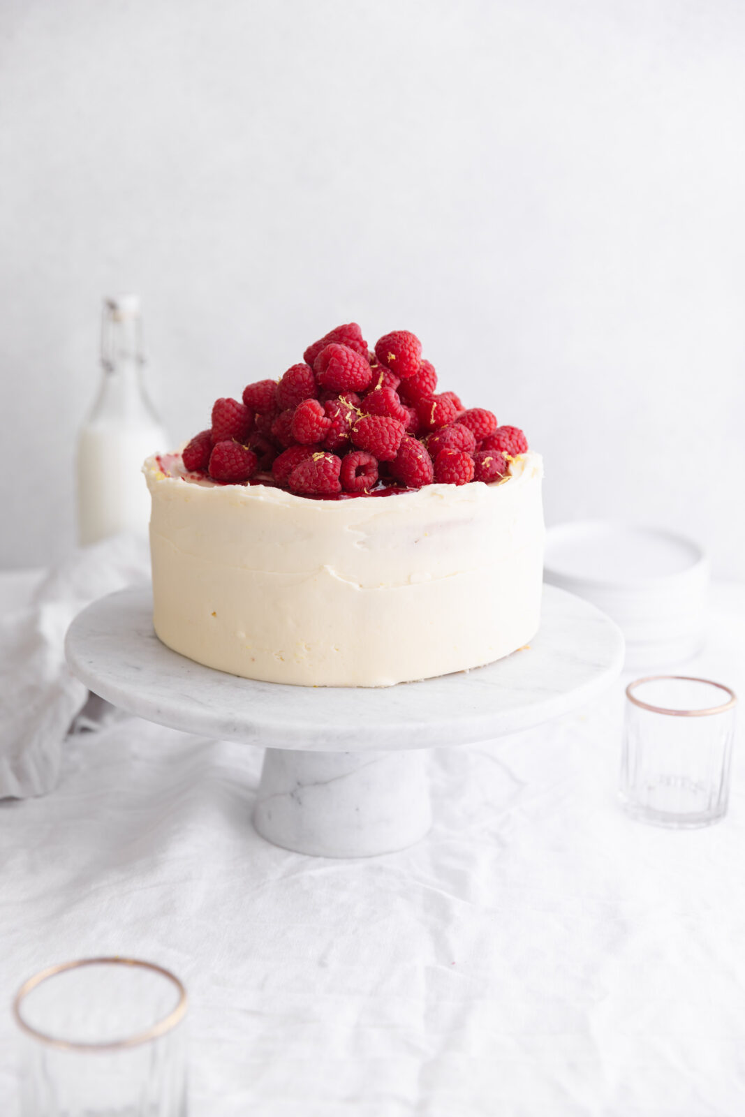 raspberry lemon cake