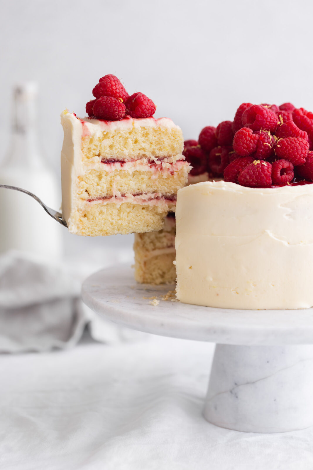 raspberry lemon cake