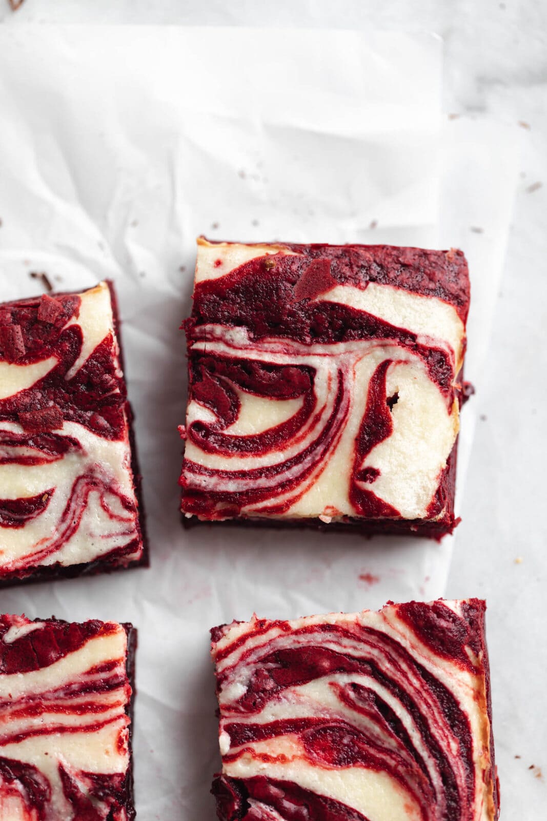 red velvet cheesecake brownies