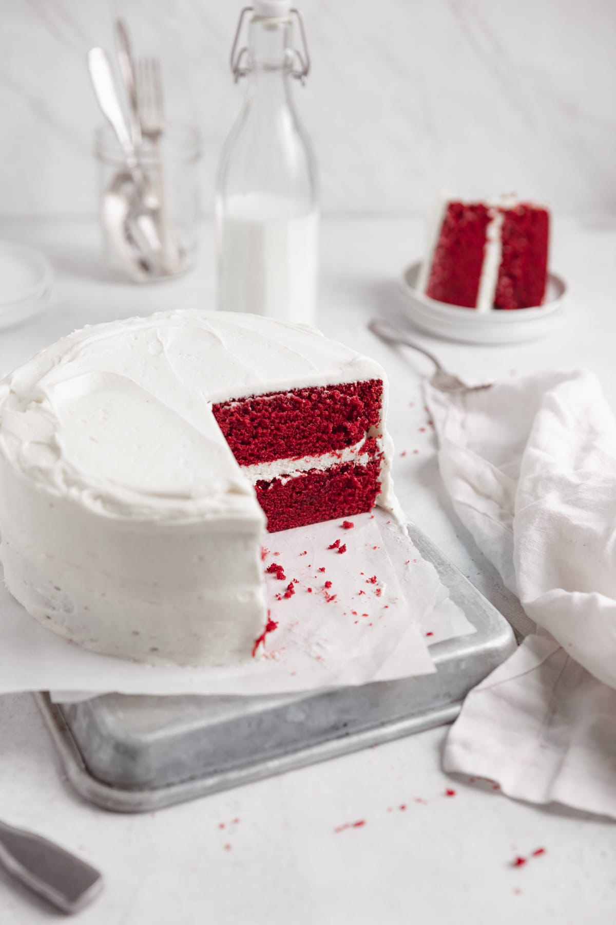 easy homemade red velvet cake
