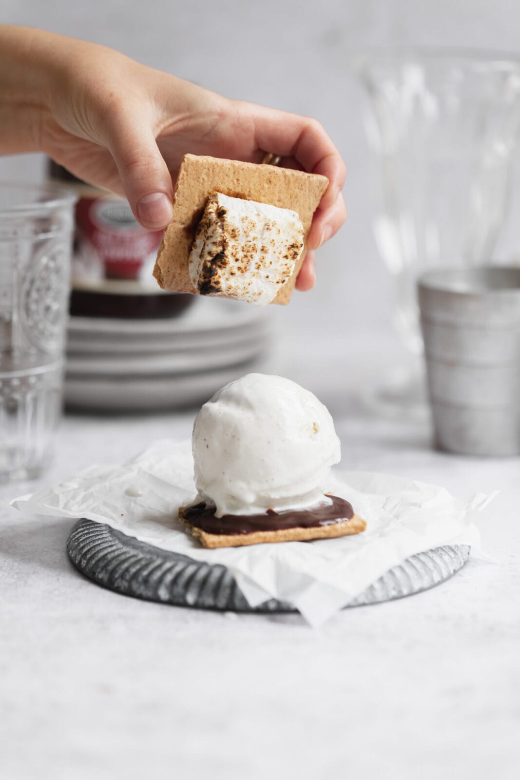 marshmallow ice cream sandwiches