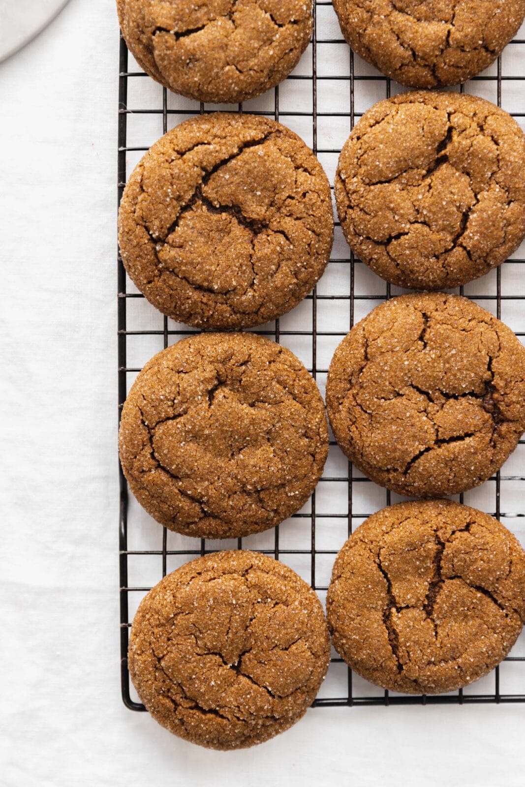 soft and chewy gingerbread cookies