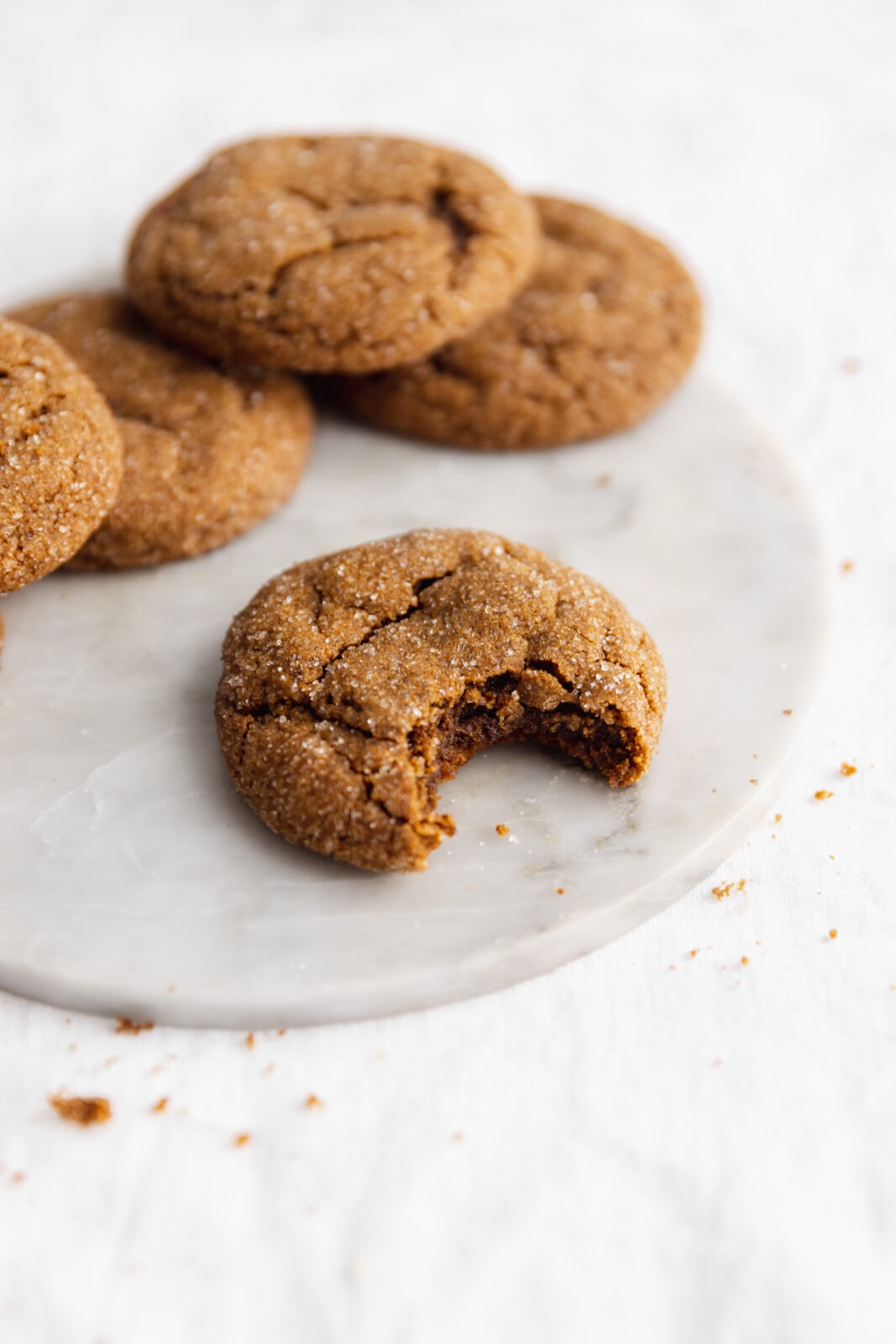 soft and chewy gingerbread cookies