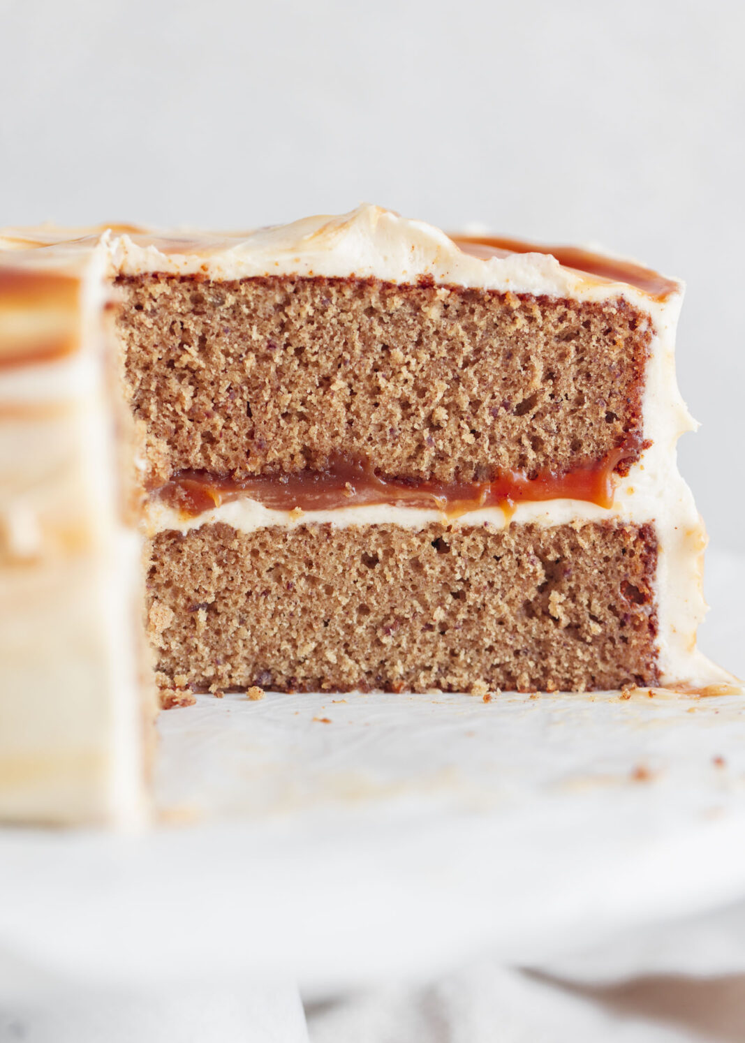 sticky toffee pudding layer cake