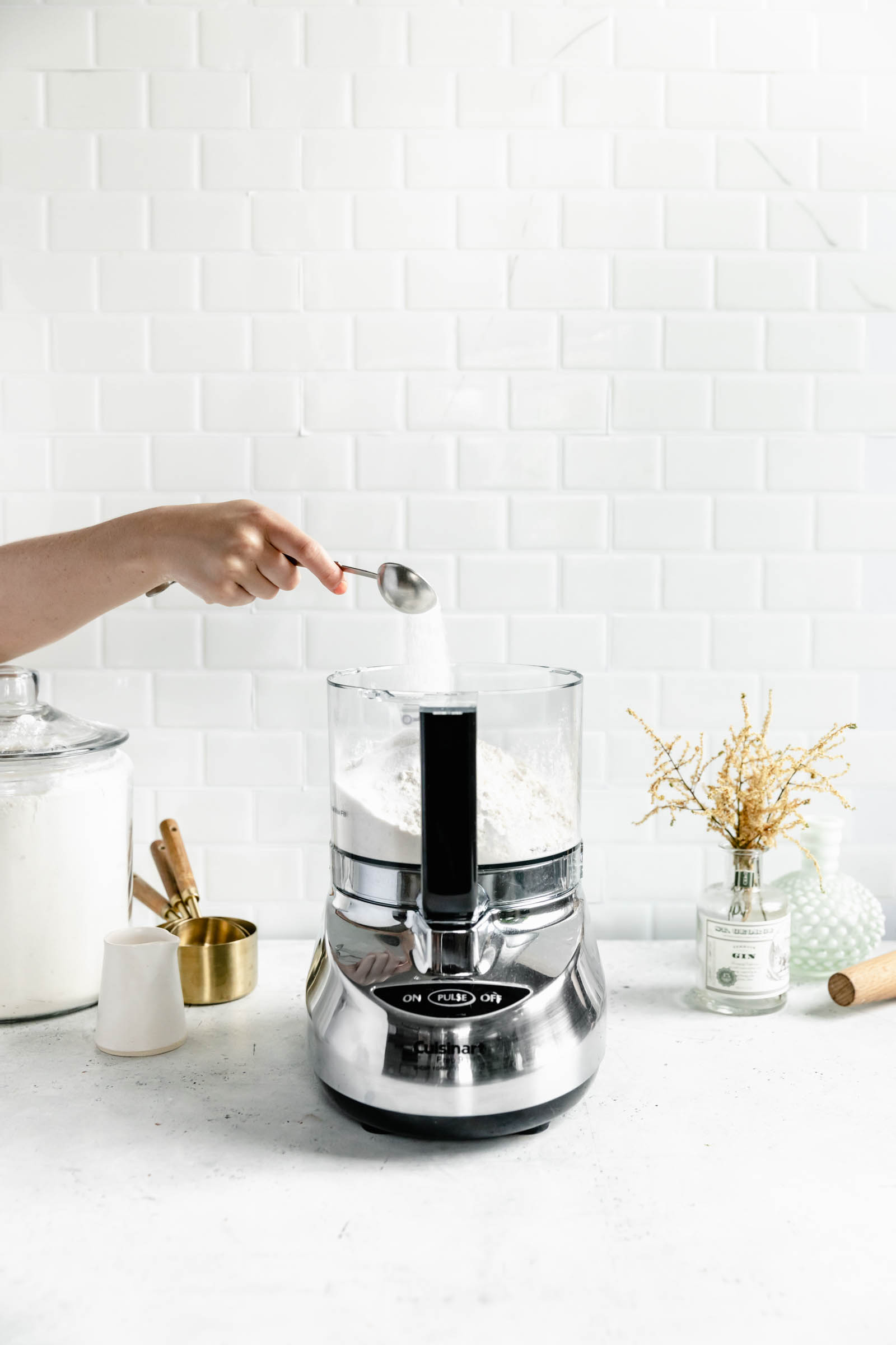 food processor used to make pie crust