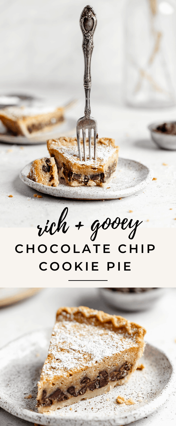 chocolate chip cookie pie